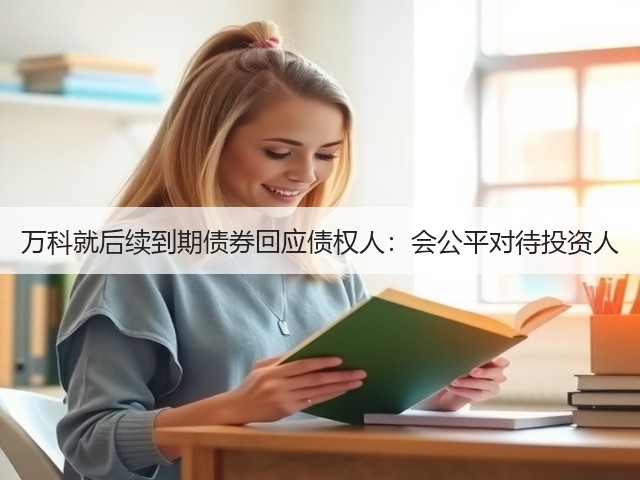 万科就后续到期债券回应债权人:会公平对待投资人(图2) 万科就后续到期债券回应债权人:会公平对待投资人(图2)