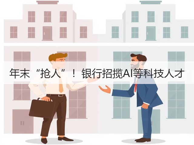 年末“抢人”！银行招揽AI等科技人才(图1)