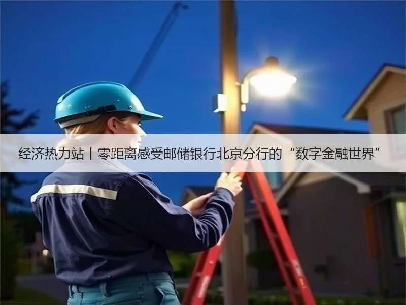 经济热力站丨零距离感受邮储银行北京分行的“数字金融世界”