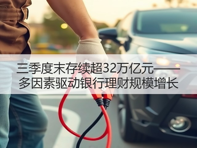 三季度末存续超32万亿元—— 多因素驱动银行理财规模增长(图3) 三季度末存续超32万亿元—— 多因素驱动银行理财规模增长(图3)