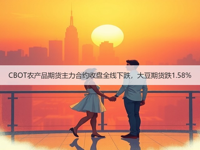 CBOT农产品期货主力合约收盘全线下跌，大豆期货跌1.58%(图3)