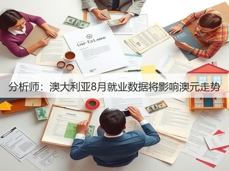 分析师：澳大利亚8月就业数据将影响澳元走势