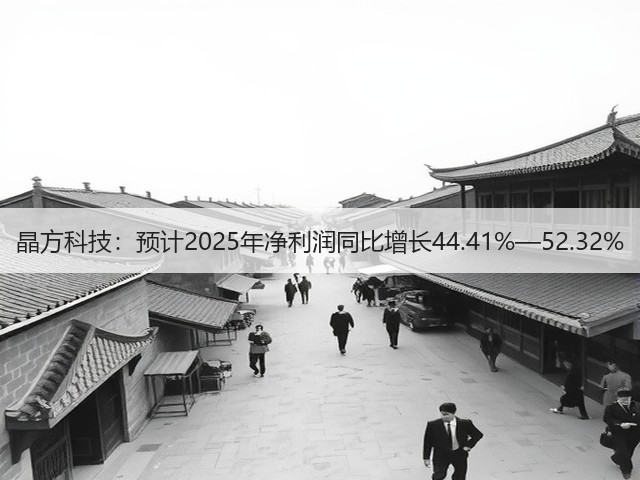 晶方科技：预计2025年净利润同比增长44.41%—52.32%(图2)