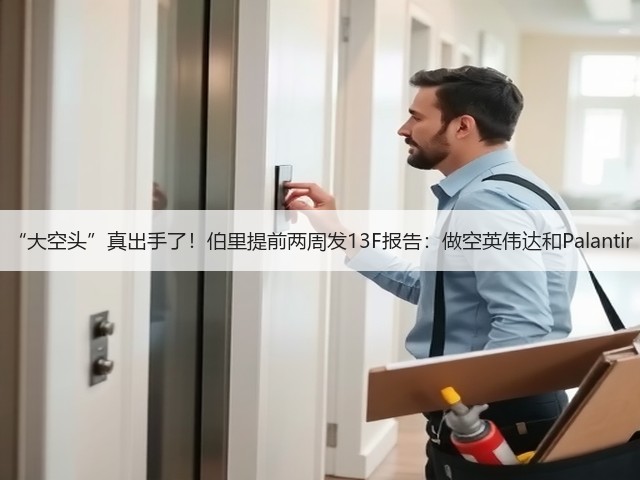 “大空头”真出手了！伯里提前两周发13F报告：做空英伟达和Palantir(图2)