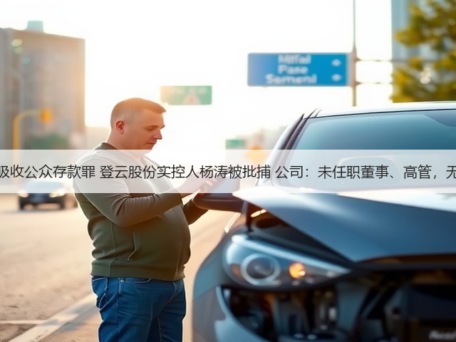 涉嫌非法吸收公众存款罪 登云股份实控人杨涛被批捕 公司:未任职董事、高管,无重大影响(图2) 涉嫌非法吸收公众存款罪 登云股份实控人杨涛被批捕 公司:未任职董事、高管,无重大影响(图2)