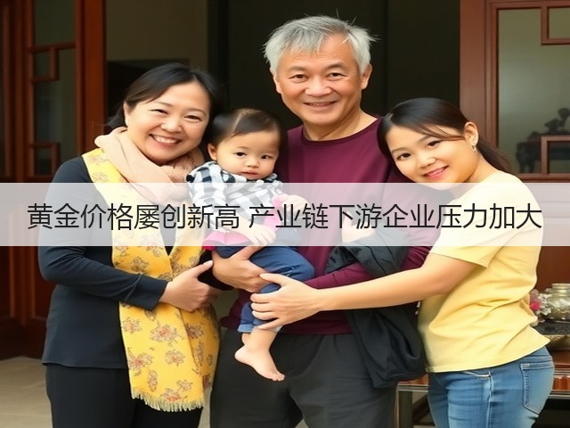 黄金价格屡创新高 产业链下游企业压力加大(图3) 黄金价格屡创新高 产业链下游企业压力加大(图3)
