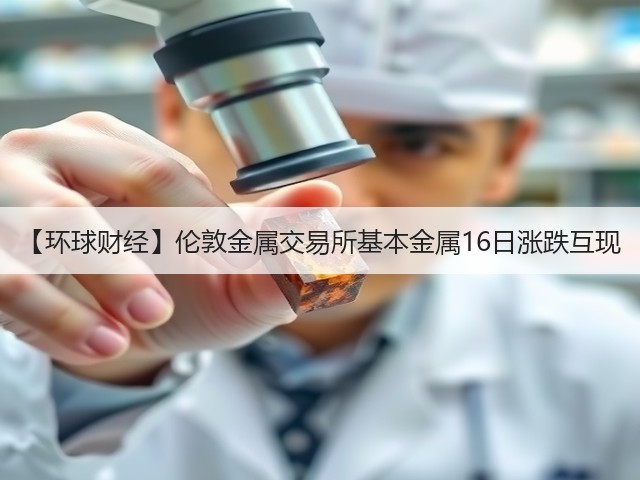 【环球财经】伦敦金属交易所基本金属16日涨跌互现(图3) 【环球财经】伦敦金属交易所基本金属16日涨跌互现(图3)