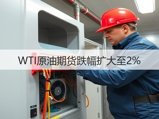 WTI原油期货跌幅扩大至2%(图2)
