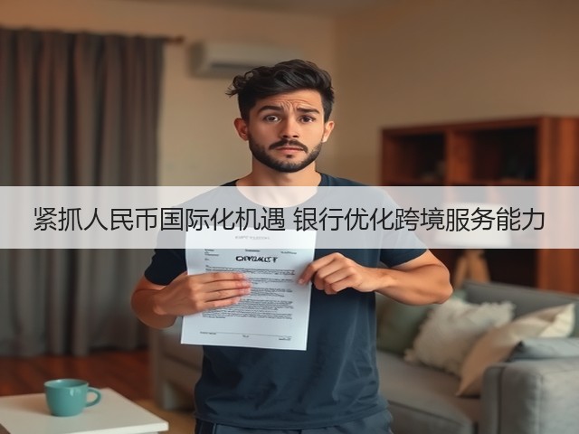 紧抓人民币国际化机遇 银行优化跨境服务能力(图1) 紧抓人民币国际化机遇 银行优化跨境服务能力(图1)