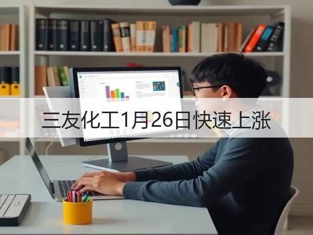 三友化工1月26日快速上涨(图3) 三友化工1月26日快速上涨(图3)