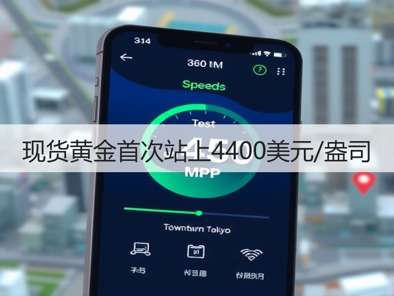 现货黄金首次站上4400美元/盎司
