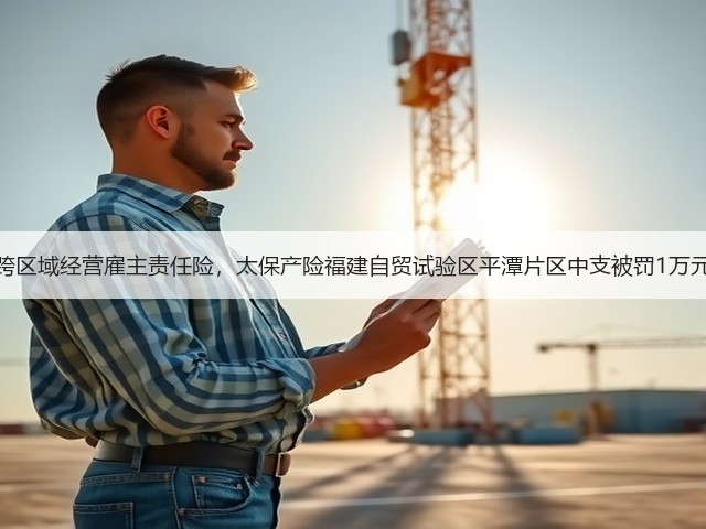 跨区域经营雇主责任险,太保产险福建自贸试验区平潭片区中支被罚1万元(图3) 跨区域经营雇主责任险,太保产险福建自贸试验区平潭片区中支被罚1万元(图3)