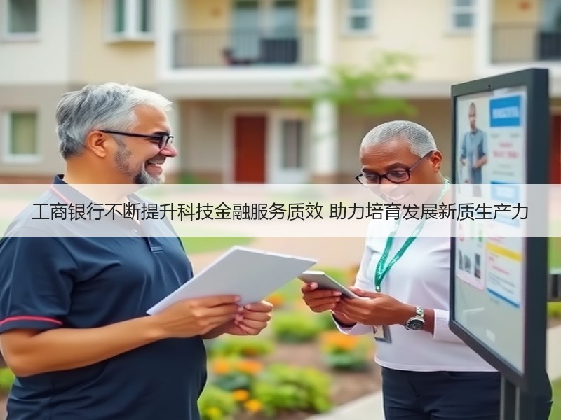 工商银行不断提升科技金融服务质效 助力培育发展新质生产力