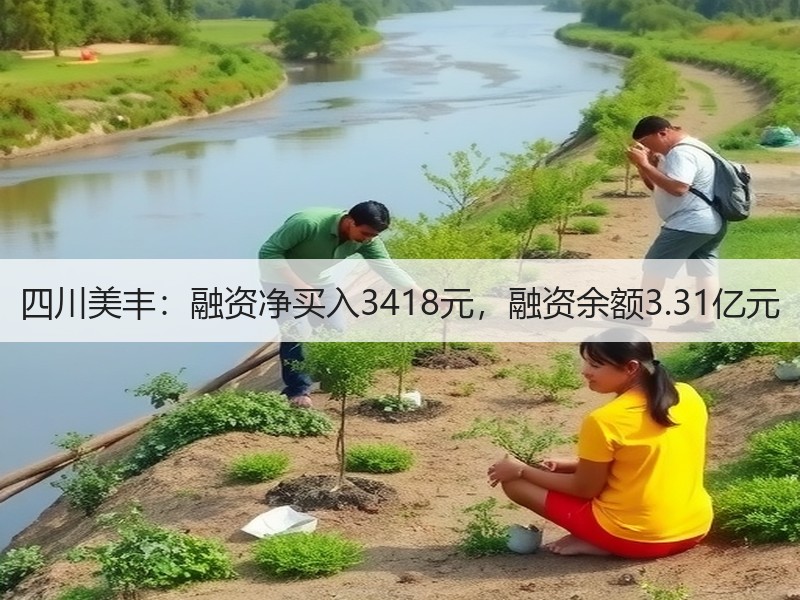 四川美丰：融资净买入3418元，融资余额3.31亿元