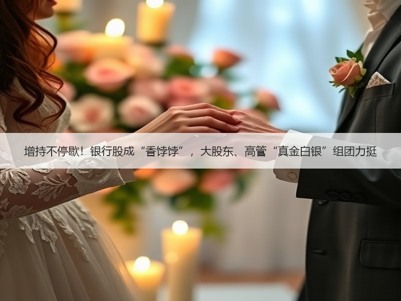 增持不停歇！银行股成“香饽饽”，大股东、高管“真金白银”组团力挺