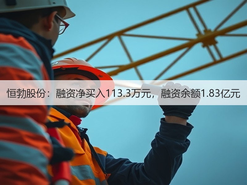 恒勃股份：融资净买入113.3万元，融资余额1.83亿元