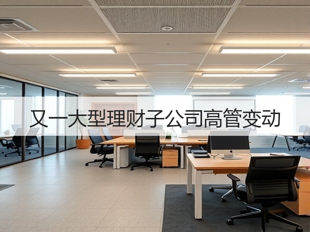 又一大型理财子公司高管变动(图3) 又一大型理财子公司高管变动(图3)