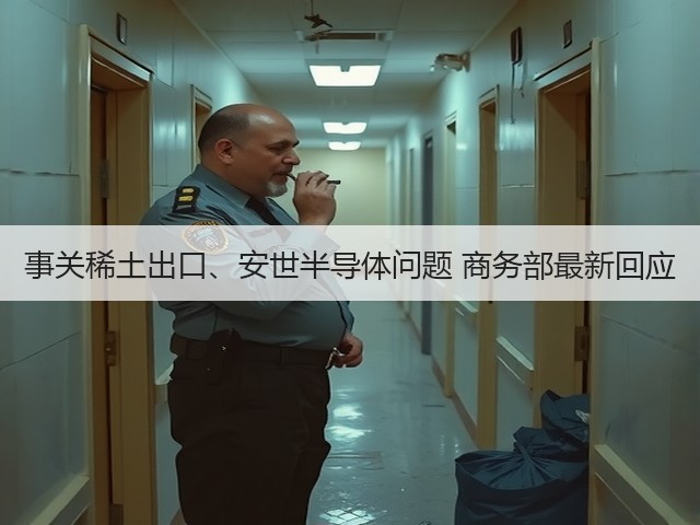 事关稀土出口、安世半导体问题 商务部最新回应(图2) 事关稀土出口、安世半导体问题 商务部最新回应(图2)