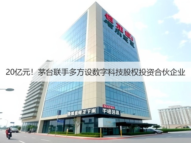 20亿元！茅台联手多方设数字科技股权投资合伙企业(图1)