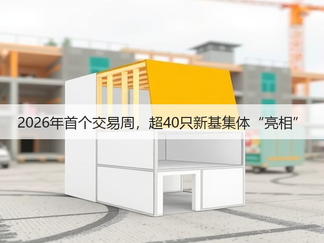 2026年首个交易周,超40只新基集体“亮相”(图2) 2026年首个交易周,超40只新基集体“亮相”(图2)