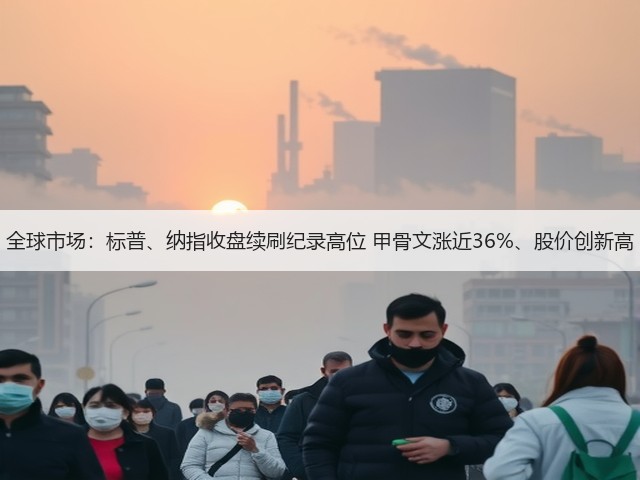 全球市场：标普、纳指收盘续刷纪录高位 甲骨文涨近36%、股价创新高(图1)