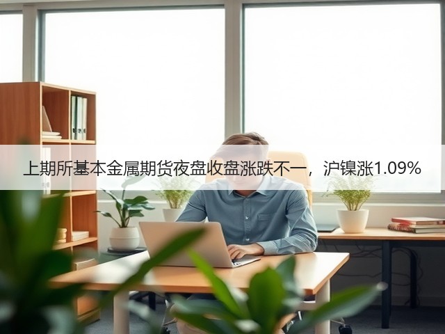 上期所基本金属期货夜盘收盘涨跌不一，沪镍涨1.09%(图2)