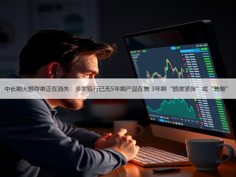 中长期大额存单正在消失：多家银行已无5年期产品在售 3年期“额度紧张”或“售罄”