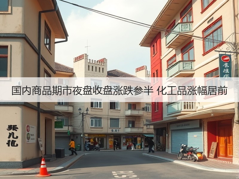 国内商品期市夜盘收盘涨跌参半 化工品涨幅居前