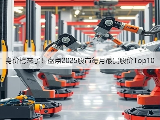 身价榜来了！盘点2025股市每月最贵股价Top10(图3)