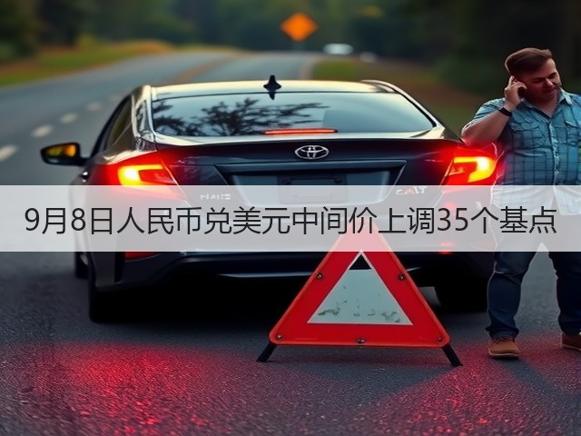 9月8日人民币兑美元中间价上调35个基点(图2) 9月8日人民币兑美元中间价上调35个基点(图2)