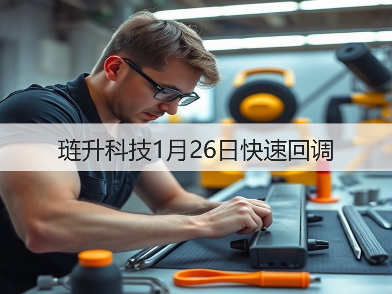 琏升科技1月26日快速回调