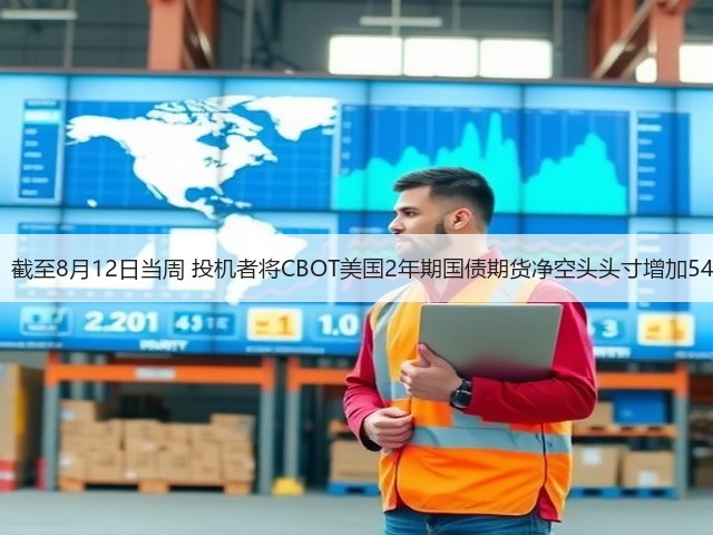 CFTC：截至8月12日当周 投机者将CBOT美国2年期国债期货净空头头寸增加54074手(图1)
