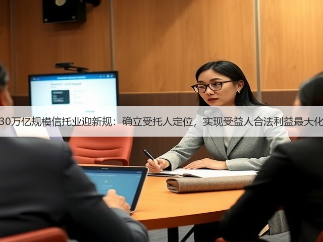 30万亿规模信托业迎新规:确立受托人定位,实现受益人合法利益最大化(图2) 30万亿规模信托业迎新规:确立受托人定位,实现受益人合法利益最大化(图2)
