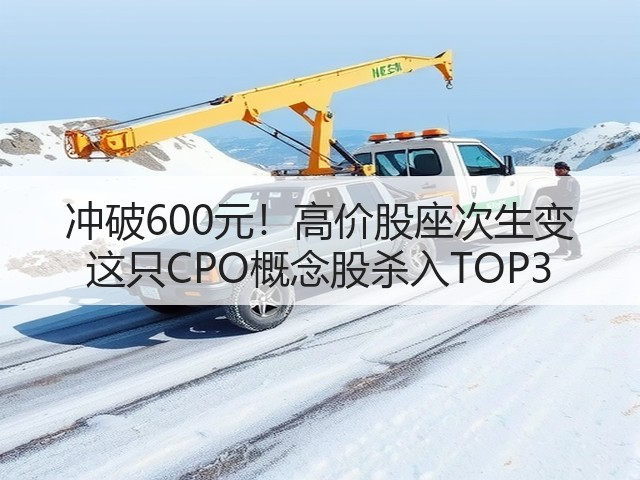 冲破600元!高价股座次生变 这只CPO概念股杀入TOP3(图2) 冲破600元!高价股座次生变 这只CPO概念股杀入TOP3(图2)