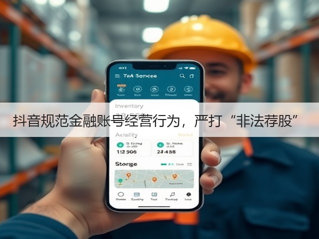 抖音规范金融账号经营行为,严打“非法荐股”(图2) 抖音规范金融账号经营行为,严打“非法荐股”(图2)