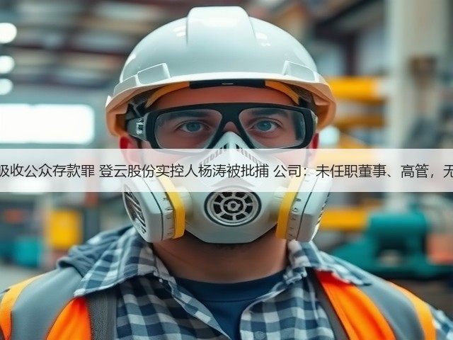 涉嫌非法吸收公众存款罪 登云股份实控人杨涛被批捕 公司:未任职董事、高管,无重大影响(图1) 涉嫌非法吸收公众存款罪 登云股份实控人杨涛被批捕 公司:未任职董事、高管,无重大影响(图1)