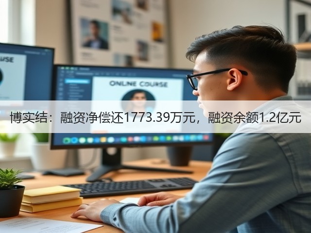 博实结：融资净偿还1773.39万元，融资余额1.2亿元(图2)