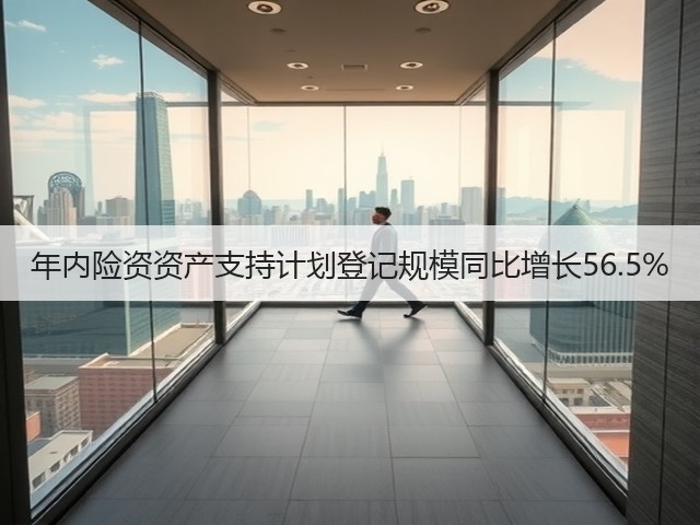 年内险资资产支持计划登记规模同比增长56.5%(图1) 年内险资资产支持计划登记规模同比增长56.5%(图1)