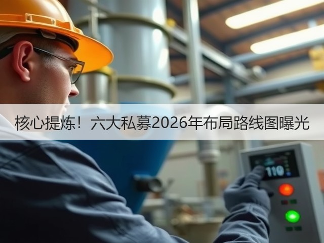 核心提炼！六大私募2026年布局路线图曝光(图3)