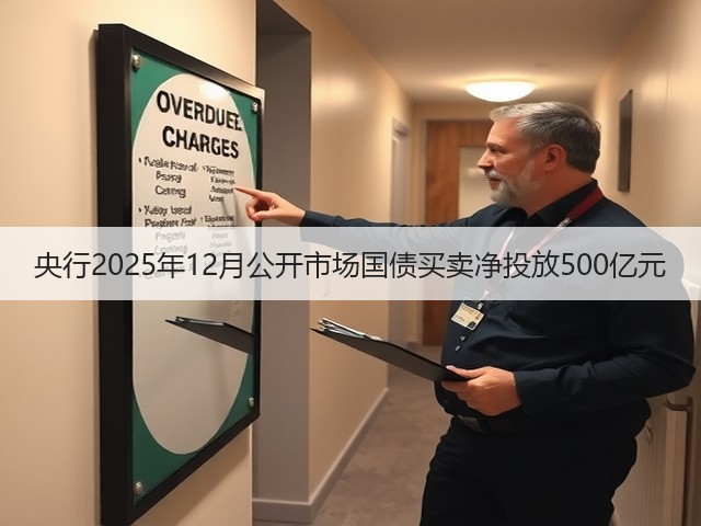 央行2025年12月公开市场国债买卖净投放500亿元(图2)