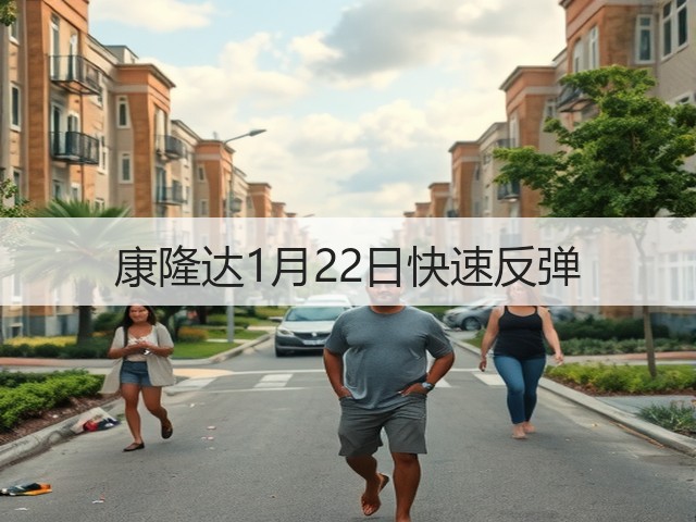 康隆达1月22日快速反弹(图1) 康隆达1月22日快速反弹(图1)