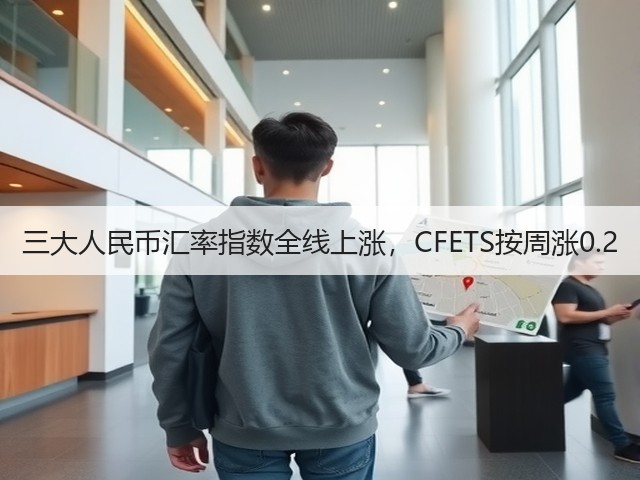 三大人民币汇率指数全线上涨,CFETS按周涨0.2(图3) 三大人民币汇率指数全线上涨,CFETS按周涨0.2(图3)