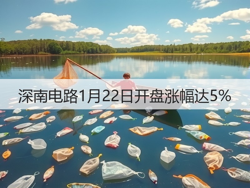 深南电路1月22日开盘涨幅达5%