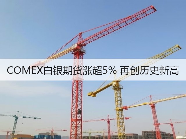 COMEX白银期货涨超5% 再创历史新高(图3)