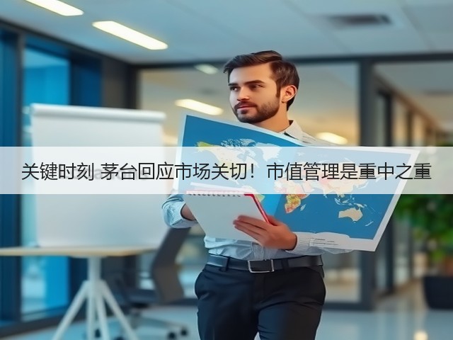 关键时刻 茅台回应市场关切!市值管理是重中之重(图3) 关键时刻 茅台回应市场关切!市值管理是重中之重(图3)
