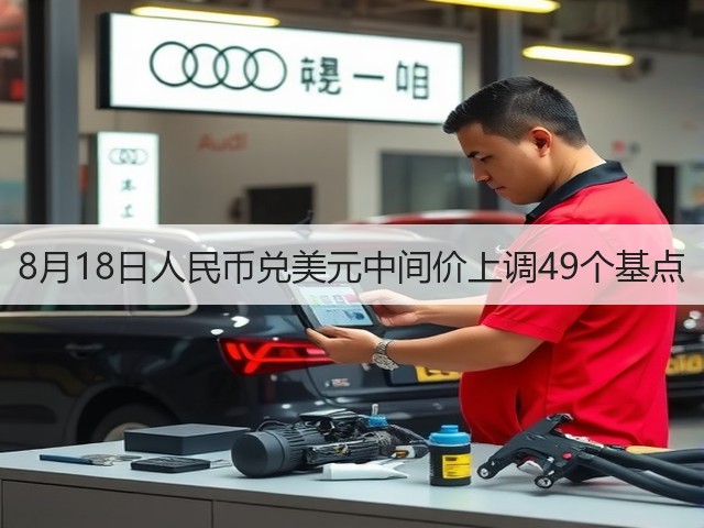 8月18日人民币兑美元中间价上调49个基点(图3)