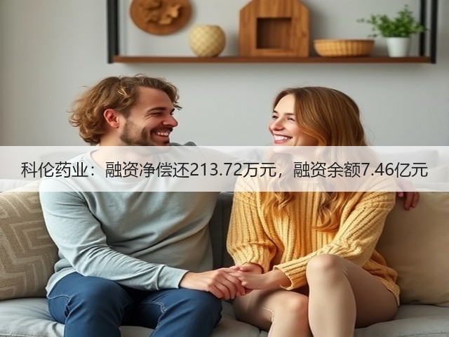 科伦药业:融资净偿还213.72万元,融资余额7.46亿元(图1) 科伦药业:融资净偿还213.72万元,融资余额7.46亿元(图1)