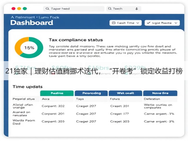 21独家|理财估值腾挪术迭代,“开卷考”锁定收益打榜(图2) 21独家|理财估值腾挪术迭代,“开卷考”锁定收益打榜(图2)