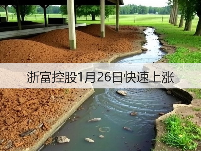 浙富控股1月26日快速上涨(图1) 浙富控股1月26日快速上涨(图1)