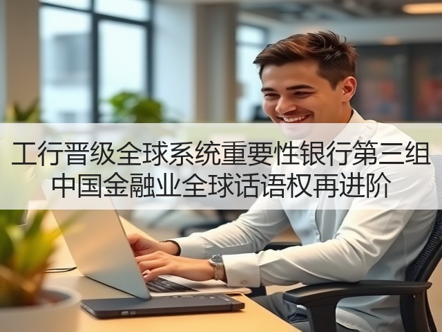 工行晋级全球系统重要性银行第三组 中国金融业全球话语权再进阶(图1) 工行晋级全球系统重要性银行第三组 中国金融业全球话语权再进阶(图1)
